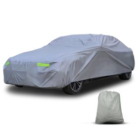 170"-180" Universal Car Cover-Waterproof, Snow and Sun Protection for Sedan