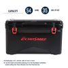 35Qt New Black + Red Insulated Boxes