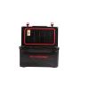 30Qt New Color (Black + Red Buckle)