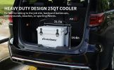 25Qt New White Warming Box