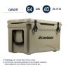 40Qt New Khaki Colored Insulated Box