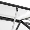 Greenhouse with Base Frame Anthracite Aluminum 63.4 ft¬≤