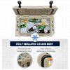 40Qt New Khaki Colored Insulated Box