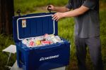 40Qt New Navy Blue Insulated Box