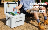 25Qt New White Warming Box