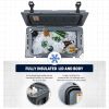 35Qt New Gray Insulated Box