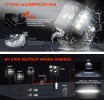 3-inch 20W-led spotlight.  Tank Wrangler, Chevrolet LED Three working light Raptor A pillar spotlight Off-road Fog Light Harley BMW Mayamaha, Ducati,