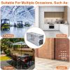 Humane Live Mouse Trap Reusable Metal Rat Rodent Cage Catch Release Continuous Capture Indoor Outdoor Pet Children Safe