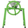 7L Manual Juicer Grinder With stand,Portable Fruit crusher with wheel Stainless Steel fruit Scratter Pulper for Wine and Cider Pressing