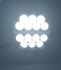 70W-led spotlight wrangler lighting lamp.  Focus flood laser lamp, high beam, tractor, harvester universal Hummer excavator DT-2 off-road vehicle
