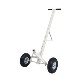 Trailer Dolly with Pneumatic Tires for Moving Car RV Boat Trailer (Load Capacity: 600 lbs, Color: Gray)