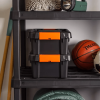 Heavy Duty Plastic Storage Bin with Durable Lid