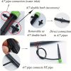 20pcs/50pcs Drip Emitters Perfect For 4/7mm Tube PE Pipe; 8 Holes; Adjustable 360 Degree Water Flow Irrigation Drippers On Stake For Flower Bed; Garde