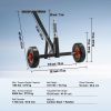 Trailer Dolly with Pneumatic Tires for Moving Car RV Boat Trailer