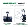 IFAST Collapsible Wagon,Wagons Carts Foldable Grocery Cart on Wheels Beach Wagon Foldable Cart with Wheels, Cooler Bag, Cup Holders,Cargo Net, Shoppin
