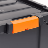 Heavy Duty Plastic Storage Bin with Durable Lid
