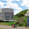Trailer Dolly with Pneumatic Tires for Moving Car RV Boat Trailer