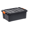 Heavy Duty Plastic Storage Bin with Durable Lid