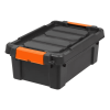 Heavy Duty Plastic Storage Bin with Durable Lid